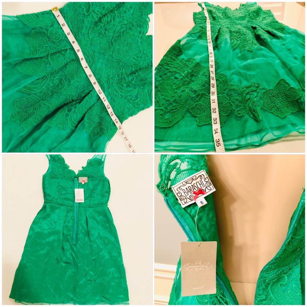 Yoana Baraschi (anthro) Green Dress NWT - Picture 8 of 8